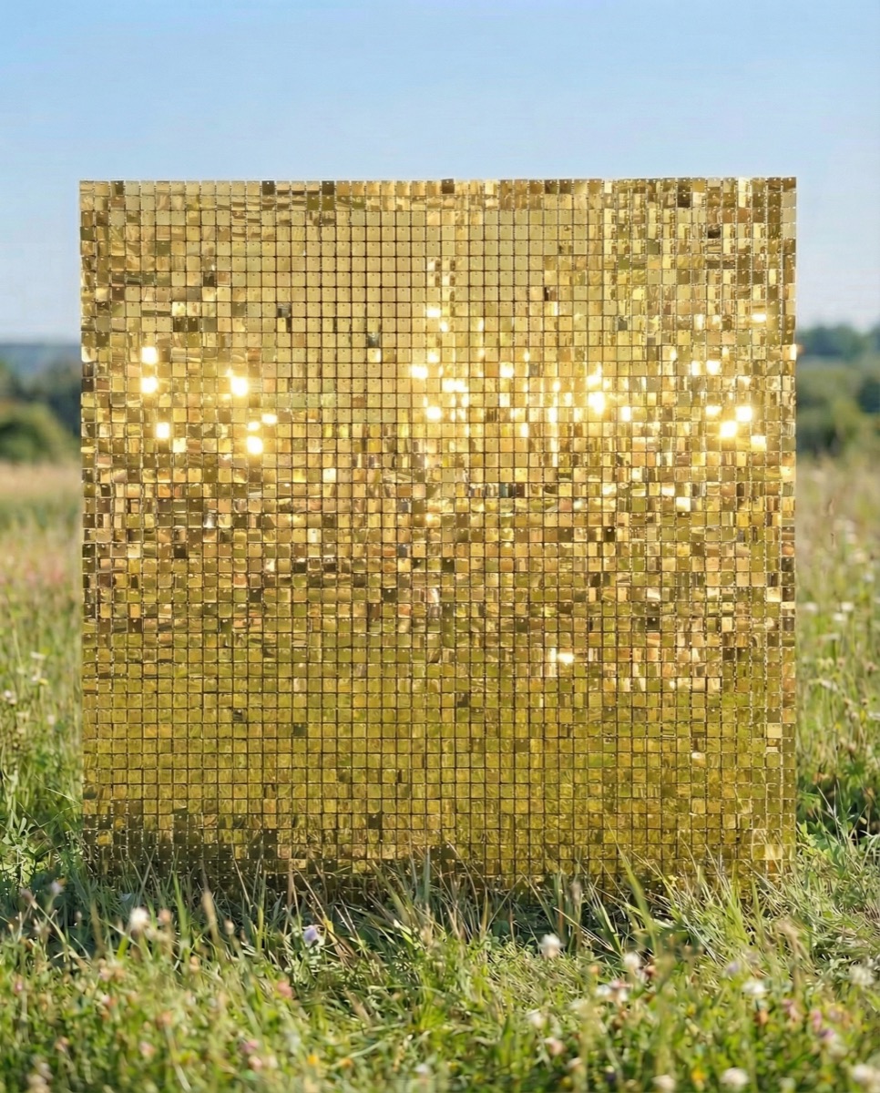 Gold Sequin backdrop